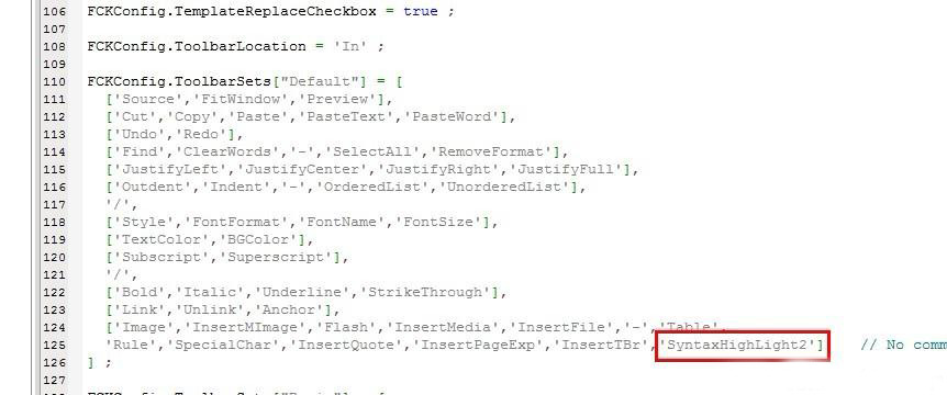 通过syntaxhighlight实现帝国cms代码高亮/语法高亮(二) 在编辑器中加载