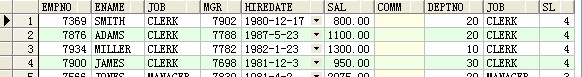 oracle常用sql查询语句部分集合(图文)