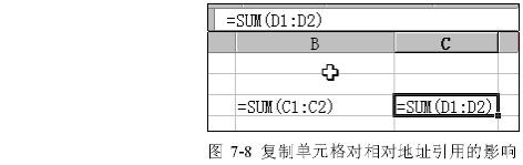 Excel 公式的复制和移动