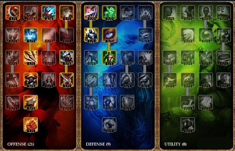 lol s4上单霸主狮子狗雷恩加尔新天赋加点图文攻略