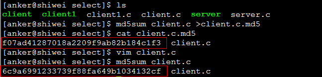 linux比较两个文件是否一样(linux命令md5sum使用方法)插图1