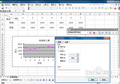 怎么使用excel制作折线图