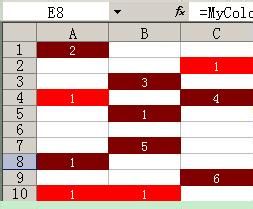 EXCEL根据颜色来求和