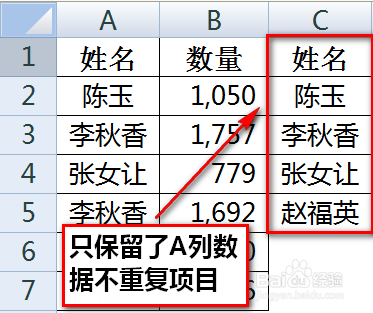 excel合并同类项（去除重复项）数据并求和