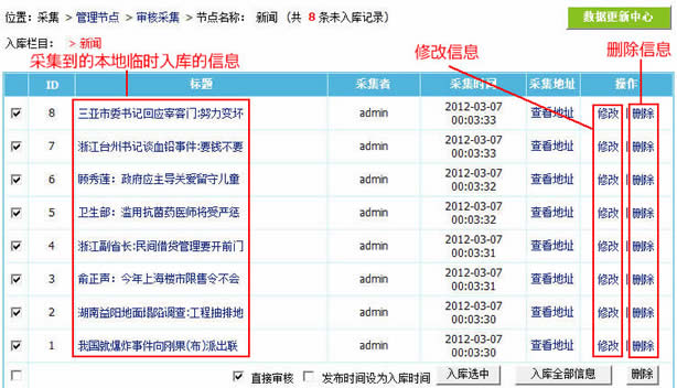 帝国cms采集图文方法技巧