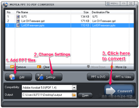 PowerPoint转换成PDF的免费软件