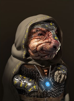 3dsmax制作一个神秘奇怪的老者角色3dmax实例3dmax教程媒体动画