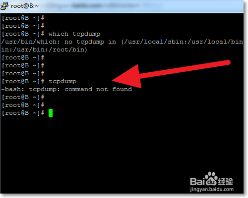 Linux的命令行下抓包工具tcpdump的使用图文介绍