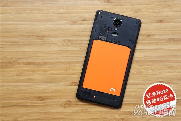 新版红米note开箱图赏 移动4g双卡双待799元