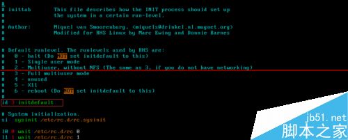 Linux下修复inittab文件丢失的两种方法