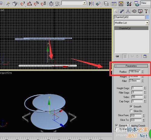 3dmax9英文版利用二維線形制作鐵藝圓凳全過程解析