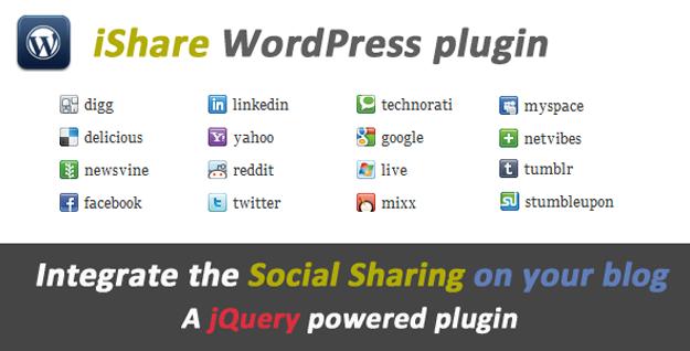 十五款款 jQuery 社交网络分享插件
