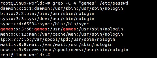 整理Linux中常用的一些grep命令
