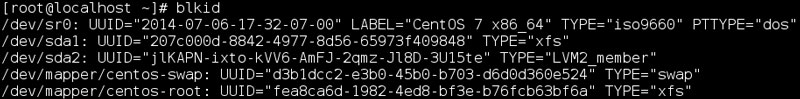 在Linux系统中使用lsblk和blkid显示设备信息的方法
