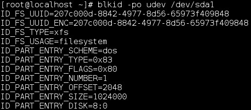 在Linux系统中使用lsblk和blkid显示设备信息的方法