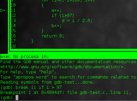 在Linux系统中使用GDB来调试C/C++程序的方法