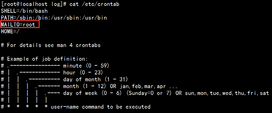 Linux计划任务Crontab学习笔记（4）：crontab 的日志
