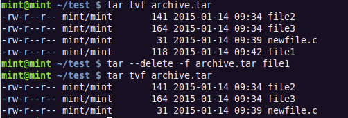 在Linux下使用Tar工具归档文件的教程