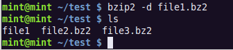 在Linux系统中使用Bzip2/Bunzip2处理压缩文件的教程