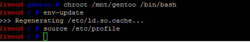 Gentoo系统安装步骤详解