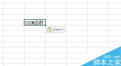 Excel中如何使用DSUM函数？