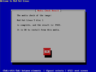 红帽子Red Hat Linux 9 光盘启动安装过程图解
