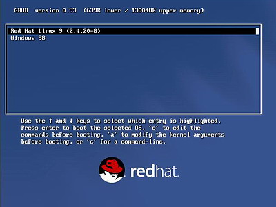 红帽子Red Hat Linux 9 光盘启动安装过程图解