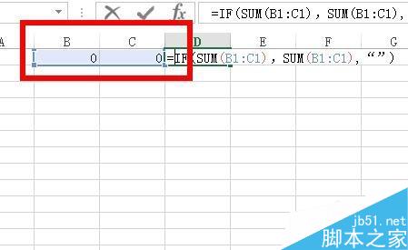 Excel中如何用IF函数清除工作表中的0？