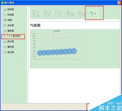 excel操作：怎样在WPS表格中生成散点图