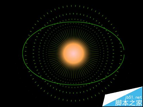flash怎么制作太阳月亮地球演示动态图?