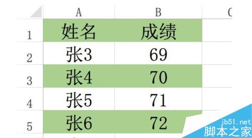 Excel如何设置间隔条纹显示？