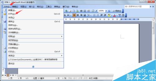 word2003如何复制文字格式，使用格式刷