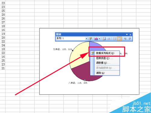 如何制作双层饼图