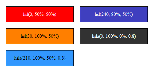 CSS3中各种颜色属性的使用教程
