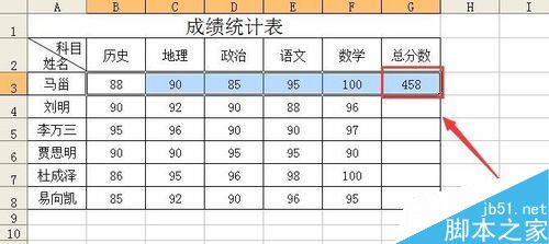 excel自动求和的应用