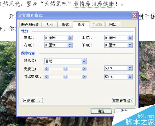 word2003图片太大怎么压缩，怎么变小。