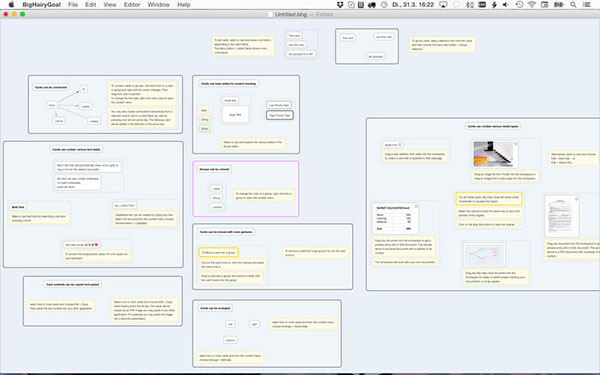 BigHairyGoal for Mac(思维导图软件) V1.8.493