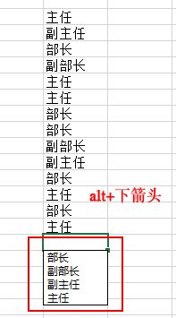 excel利用记忆功能输入数据？