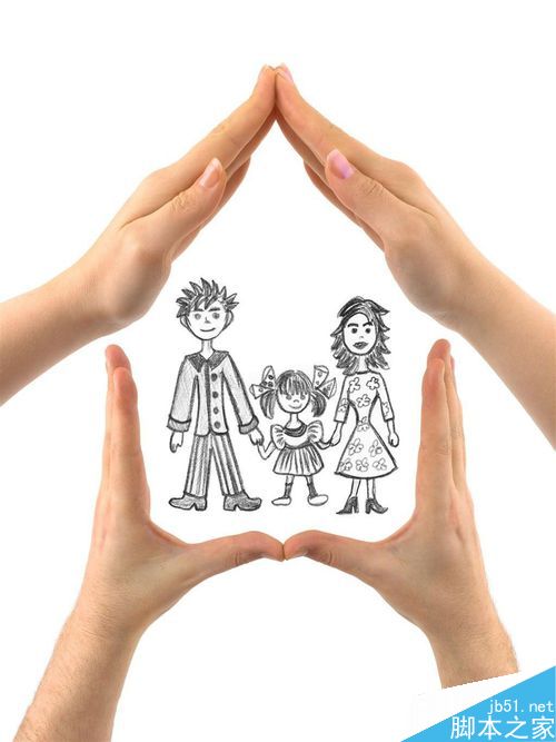 手势拍照示意图_摄影教程_平面设计_脚本之家