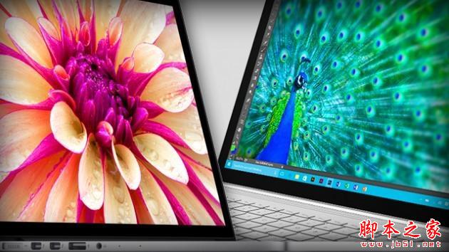 苹果全新MacBook Pro对比微软Surface Book 