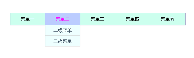 如何﻿﻿使用HTML + CSS实现鼠标已越过的辅助菜单栏