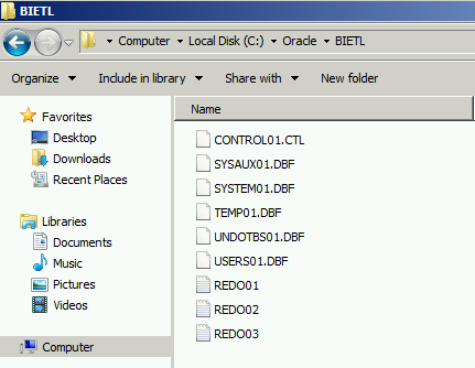 Oracle database client windows