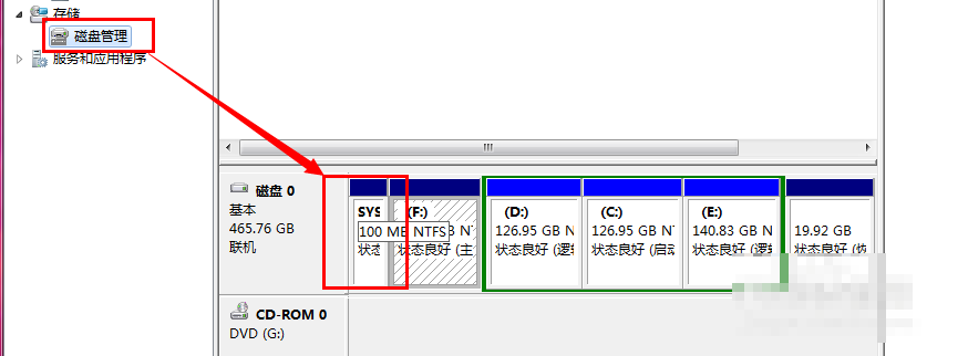 安装win7旗舰版激活时提示系统保留分区未分配