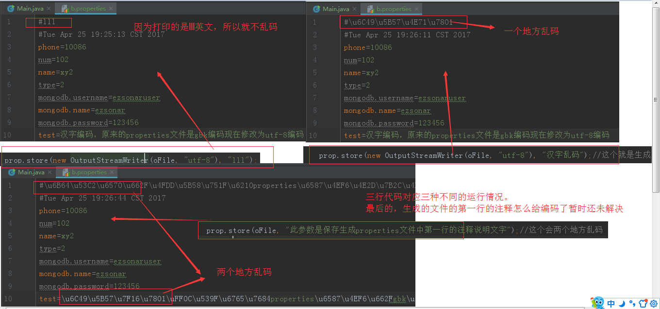 Java读写.properties文件解决中文乱码问题