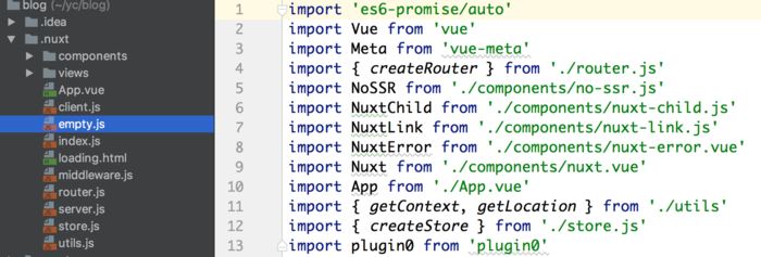 Vue.js通用应用框架-Nuxt.js的上手教程
