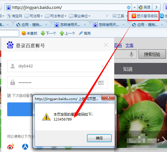 怎么查看网页星号密码?4种浏览器网页星号点
