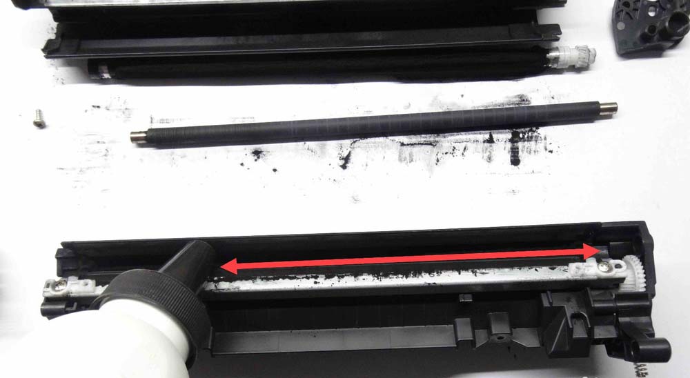 惠普m126a打印机硒鼓怎么加粉?