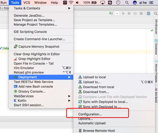 Spring Boot与前端配合与Idea配置部署操作过