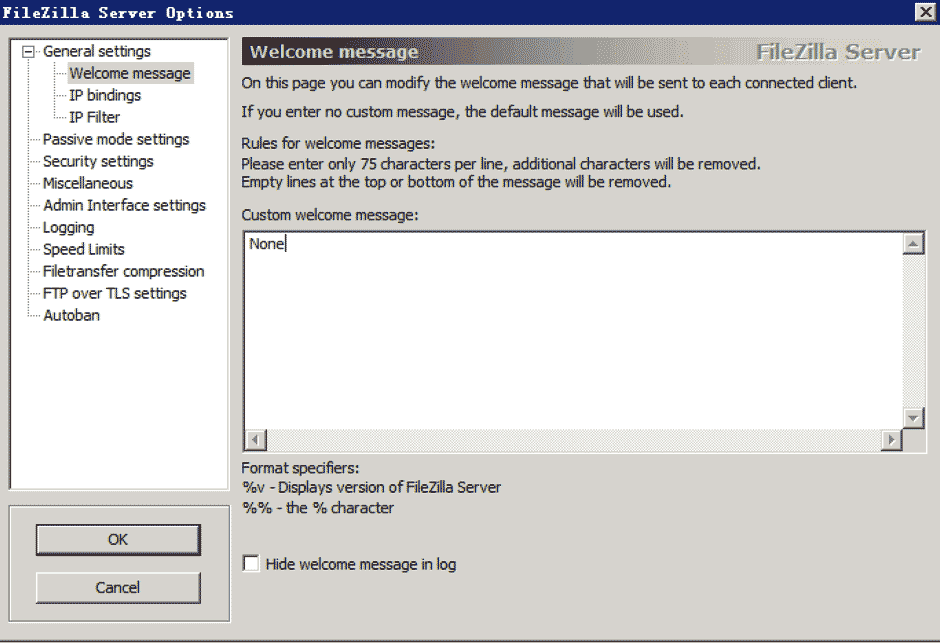 FileZilla FTP Server 安全加固图文教程
