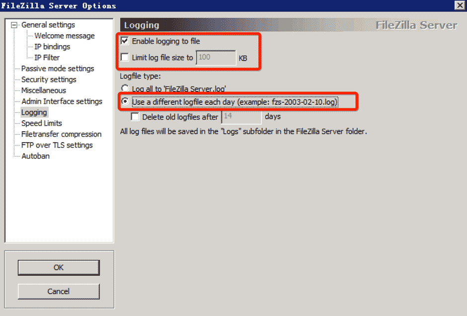 FileZilla FTP Server 安全加固图文教程